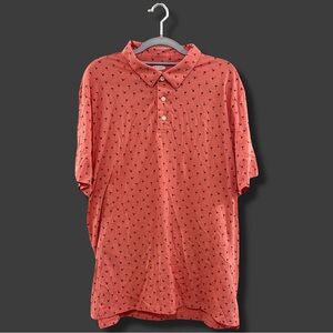 EUC - Old Navy Soft Washed Palm Tree AOP Polo